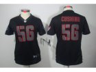 Nike Women NFL Houston Texans #56 Brian Cushing Black Jerseys(Impact Limited)