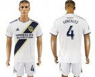 2018-19 Los Angeles Galaxy 4 GONZALEZ Home Soccer Jersey