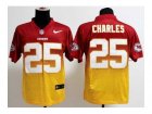 Nike jerseys kansas city chiefs #25 jamaal charles red-yellow[Elite II drift fashion]