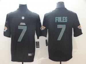 Nike Jaguars #7 Nick Foles Black Impact Rush Limited Jersey