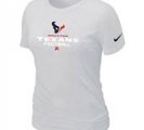 Women Houston Texans White T-Shirt