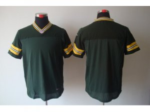 Nike NFL Green Bay Packers Green Color Blank Jerseys(Elite)