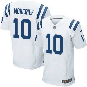 Nike Indianapolis Colts #10 Donte Moncrief white jerseys(Elite)