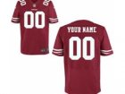 Men's Nike San Francisco 49ers Customized Elite Team Color Jerseys