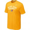 Nike MLB Toronto Blue Jay 2014 Home Practice T-Shirt - Yellow