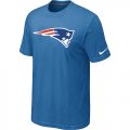 New England Patriots Sideline Legend Authentic Logo T-Shirt light Blue