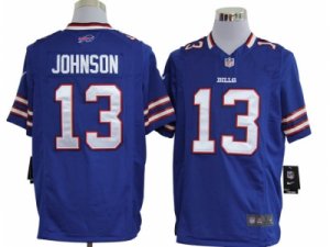 Nike NFL buffalo bills #13 johnson blue Game Jerseys