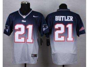 Nike New England Patriots #21 butler blue jerseys(Drift II Fashion Elite)