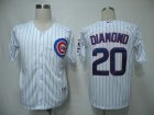 mlb chicago cubs #20 Diamond White[blue strip]