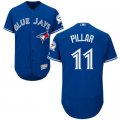 2016 Men Toronto Blue Jays #11 Kevin Pillar Blue Flexbase Authentic Collection Player Jersey