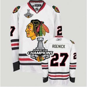nhl jerseys chicago blackhawks #27 roenick white[2013 Stanley cup champions]