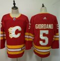 Flames #5 Mark Giordano Adidas Jersey
