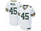 Mens Nike Green Bay Packers #45 Vince Biegel Elite White NFL Jerse