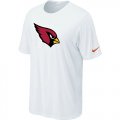 Arizona Cardinals Sideline Legend Authentic Logo Dri-FIT T-Shirt White