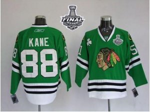 nhl jerseys chicago blackhawks #88 kane green[2013 stanley cup]