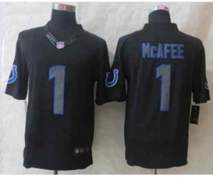 Nike jerseys indianapolis colts #1 mcafee black[impact Limited]