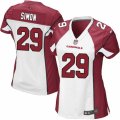 Women's Nike Arizona Cardinals #29 Tharold Simon Limited White NFL Jersey