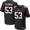 Mens Nike Atlanta Falcons #53 LaRoy Reynolds Elite Black Alternate NFL Jersey