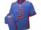 Nike Buffalo Bills #3 EJ Manuel Royal Blue Jerseys(Elite Drift Fashion)