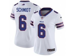 Women Nike Buffalo Bills #6 Colton Schmidt Vapor Untouchable Limited White NFL Jersey