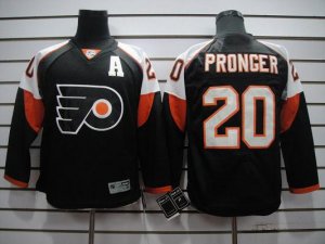 youth nhl philadelphia flyers #20 pronger black