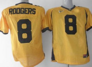 ncaa California Golden Bears #8 Rodgers Yellow