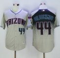 Arizona Diamondbacks #44 Paul Goldschmidt Gray Capri New Cool Base Stitched Baseball Jersey