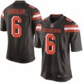 Mens Nike Cleveland Browns #6 Cody Kessler Game Brown Team Color NFL Jersey