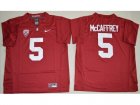 Stanford Cardinal #5 Christian McCaffrey Red Stitched NCAA Jersey