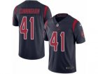 Mens Nike Houston Texans #41 Zach Cunningham Limited Navy Blue Rush NFL Jersey