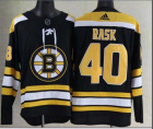 Mens Reebok Boston Bruins #40 Tuukka Rask Black Adidas NHL Jersey