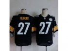 Nike jerseys pittsburgh steelers #27 blount black[Elite]