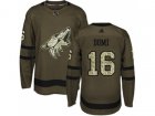 Youth Adidas Phoenix Coyotes #16 Max Domi Green Salute to Service Stitched NHL Jersey