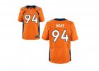 Nike Denver Broncos #94 WARE orange Jerseys( Elite)