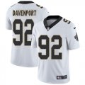 Nike Saints #92 Marcus Davenport White Vapor Untouchable Limited Jersey