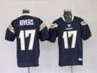 nfl san diego chargers #17 rivers dk,blue