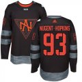Team North America #93 Ryan Nugent-Hopkins Black 2016 World Cup Stitched NHL Jersey