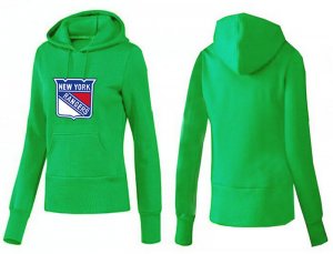 NHL Women New York Rangers Logo Pullover Hoodie 21