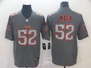 Nike Bears #52 Khalil Mack Gray Camo Vapor Untouchable