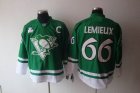 Pittsburgh Penguins #66 lemieux green