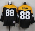 Mitchell And Ness 1967 Pittsburgh Steelers #88 Lynn Swann Black Yelllow Throwback Men Stitched NFL Jersey