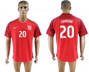 2017-18 USA 20 CAMERON Home Thailand Soccer Jersey