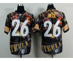 Nike pittsburgh steelers #26 bell camo jerseys[Elite Fanatical version]