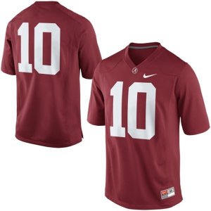 Alabama Crimson Tide A.J McCarron # 10 College Limited Jerseys red