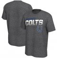 Indianapolis Colts Nike Sideline Line of Scrimmage Legend Performance T Shirt Heathered Gray