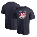 Cincinnati Bengals Navy NFL Pro Line by Fanatics Branded Banner State T-Shirt