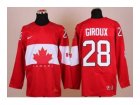 nhl jerseys team canada #28 giroux red[2014 winter olympics]