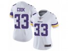 Women Nike Minnesota Vikings #33 Dalvin Cook Vapor Untouchable Limited White NFL Jersey