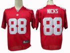 New York Giants 88 Hakeem Nicks Red