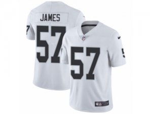 Mens Nike Oakland Raiders #57 Cory James Vapor Untouchable Limited White NFL Jersey